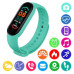 Фітнес браслет FitPro Smart Band M6 (смарт годинник, пульсоксиметр, пульс). Колір зелений