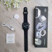 Розумний смарт годинник Smart Watch Z37 голосовий виклик, температура тіла, пульсометр, тонометр. Колір: чорний