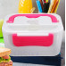 Ланч-бокс з підігрівом Lunch Box (220В). Колір: рожевий