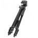 Штатив для телефону та фотоапарата Tripod 3120 PRO портативний трипод 0,35-1.02м висота. Колір: чорний