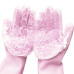 Силіконові рукавички Magic Silicone Gloves Pink для прибирання чистки миття посуду для будинку. Колір рожевий