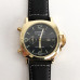 Годинник наручний Panerai Black ремінець чорний (репліка)