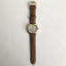 Годинник наручний Panerai White ремінець коричневий (репліка)