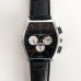 Годинник наручний Vacheron Constantin (репліка). Колір: чорний ремінь, чорний циф.