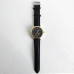 Годинник наручний Rolex Black ремінець чорний