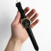 Годинник наручний Rolex Black ремінець чорний