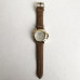 Годинник наручний Panerai White ремінець коричневий (репліка)