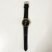 Годинник наручний Rolex Black ремінець чорний (репліка)