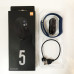 Фітнес браслет Smart Watch M5 Band Classic Black смарт годинник-трекер. Колір синій