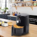 Фритюрниця для дому з таймером Crownberg CB-5541 на 1.5 л безмасляна фритюрниця 1200 Вт
