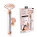 Масажер ролик електричний Facial Roller Massager. Колір: білий