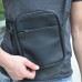 Мессенджер сумка на кожен день. З екошкіри. Модель: 92264 Колір: чорний
