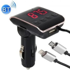 FM модулятор HZ H22 BT для авто з Bluetooth, Авто трансмітер від прикурювача