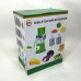 Овочерізка мультислайсер Tabletop Drum Grater Kitchen Master Терка для овочів та фруктів 3 насадки. Колір: червоний