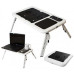 Складаний столик для ноутбука LD-09 E-Table, столик з охолодженням 2 USB кулера