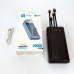 Портативний зарядний пристрій на 20000mAh, Power Bank на сонячній батареї, для планшета. Колір: чорний
