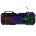 Клавіатура UKC KEYBOARD GK KW-900/4400 дротова з підсвічуванням мембранна