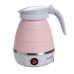Електрочайник складаний Travel Folding 600ml. Колір: рожевий