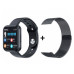 Смарт-годинник Smart Watch T88 Спортивний з пульсометром, тонометром, два браслети. Колір: чорний