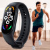 Фітнес браслет FitPro Smart Band M7 (смарт часи, пульсоксиметр, пульс). Колір: чорний