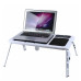 Складаний столик для ноутбука LD-09 E-Table, столик з охолодженням 2 USB кулера