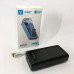 Портативний зарядний пристрій на 20000mAh, Power Bank на сонячній батареї, для планшета. Колір: чорний