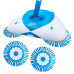 Механічна швабра-віник Hurricane Spin Broom щітка віник ефект пилососу