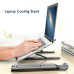 Підставка для ноутбука Multi-Position foldable Bracket JC-25 8х22см. Колір: чорний