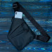 Сумка тактична Cross Body месенджер із тканини. Колір: чорний