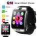 Смарт-годинник Smart Watch Q18. Колір: чорний