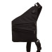 Сумка тактична Cross Body месенджер із тканини. Колір: чорний