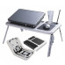 Складаний столик для ноутбука LD-09 E-Table, столик з охолодженням 2 USB кулера