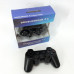 Ігровий бездротовий геймпад Doubleshock PS3/PC акумуляторний джойстик з функцією вібрації