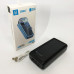Портативний зарядний пристрій на 20000mAh, Power Bank на сонячній батареї, для планшета. Колір: чорний