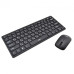 Бездротова клавіатура IOS з мишкою Keyboard Wireless 901. Колір: чорний