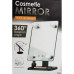 Настільне дзеркало для макіяжу Cosmetie mirror 360 Rotation Angel з підсвічуванням. Колір: чорний
